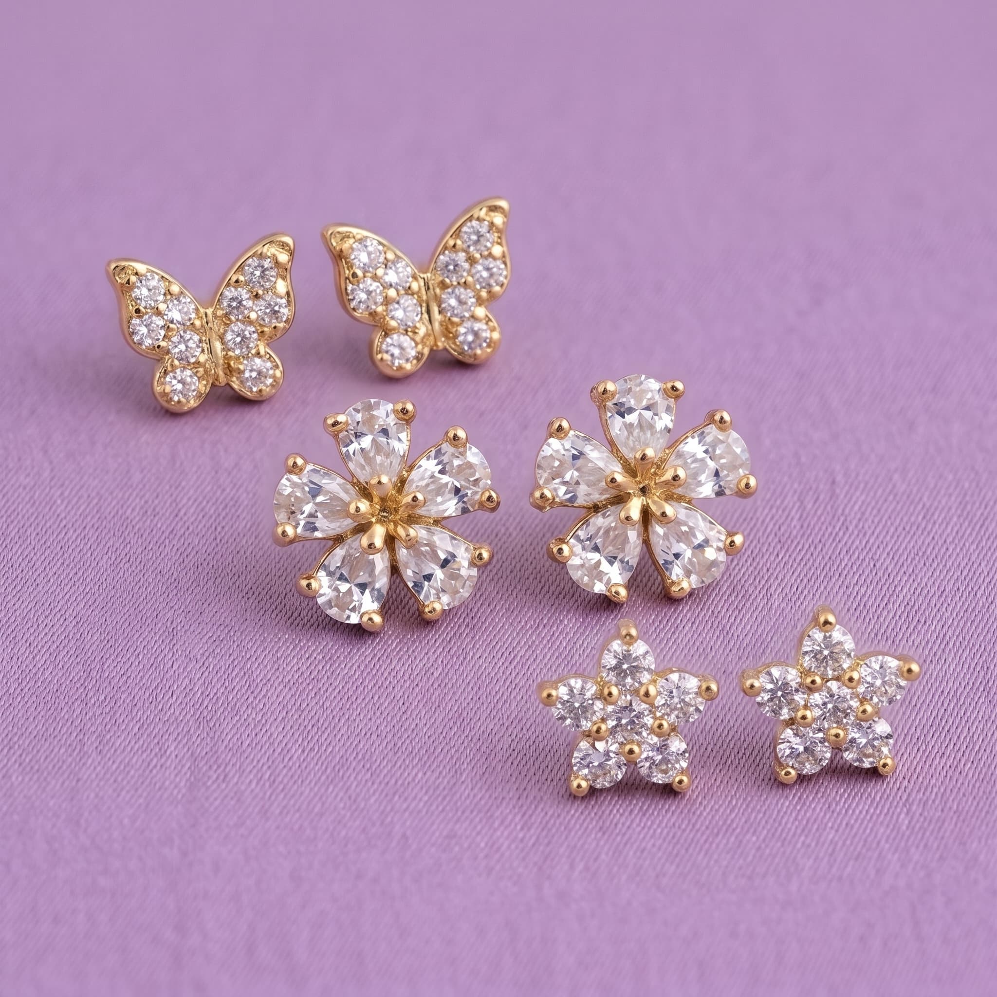Adhesive Piercings 316L surgical steel collection